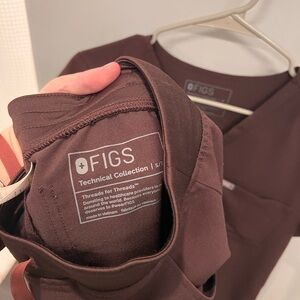 Figs Espresso Brown Joggers Women’s